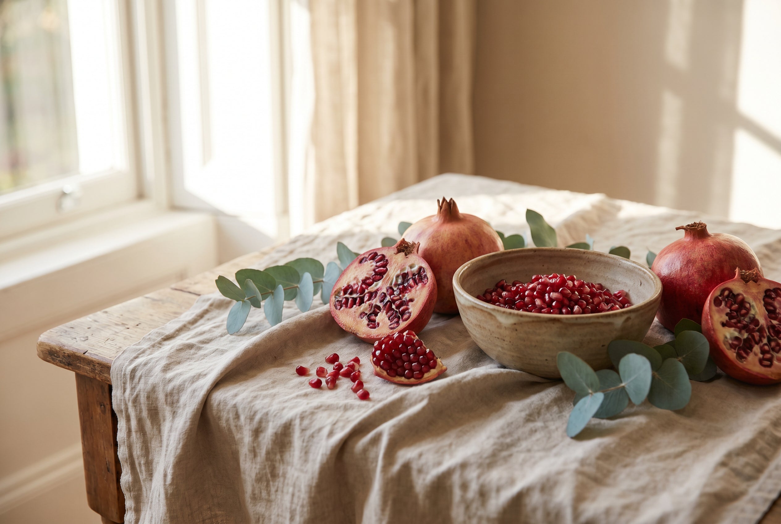 Urolithin A from pomegranate